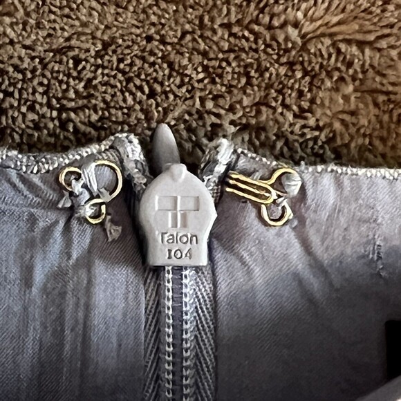 Sugar Lips Small Linen Cotton Jumpsuit Blue White Stripes Sleeveless Lined - Picture 11 of 13